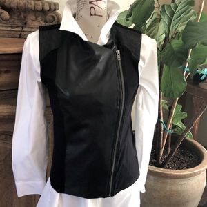 Michael Stars Leather Vest